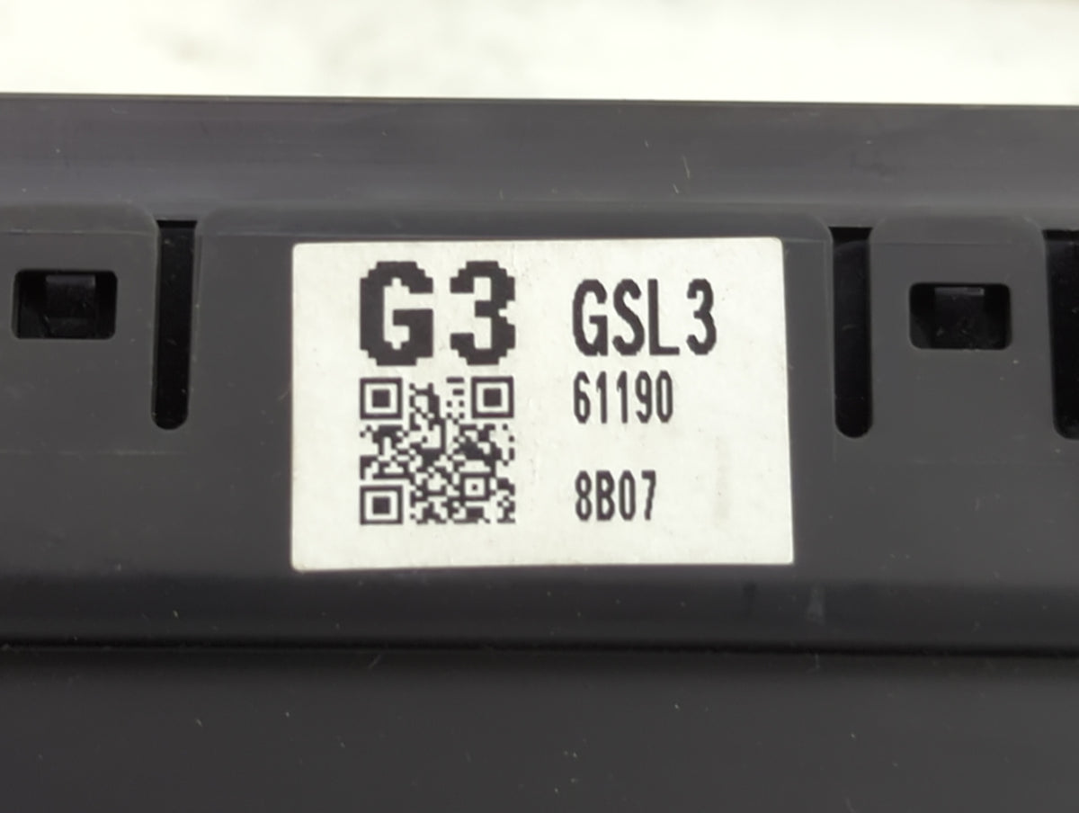 2018 Mazda Mazda6 Climate Control Module Temperature AC/Heater Replacement P/N:GSL3 GSL361190 Fits Fits 2019 2020 2021 OEM U