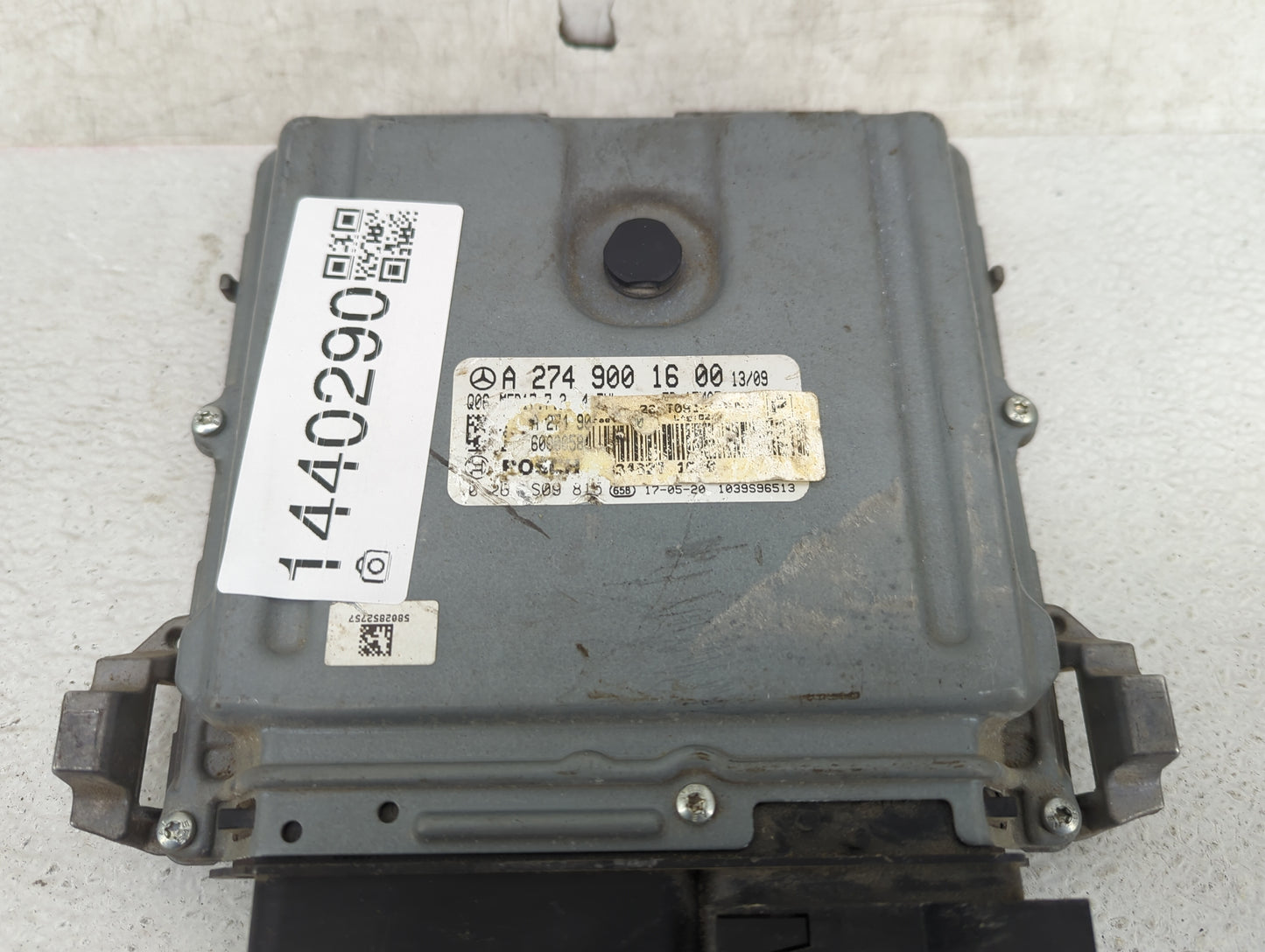 2018 Mercedes-Benz C-Class PCM Engine Control Computer ECU ECM PCU OEM P/N:A2749001600 A0075409181 Fits Fits 2016 2017 2019 
