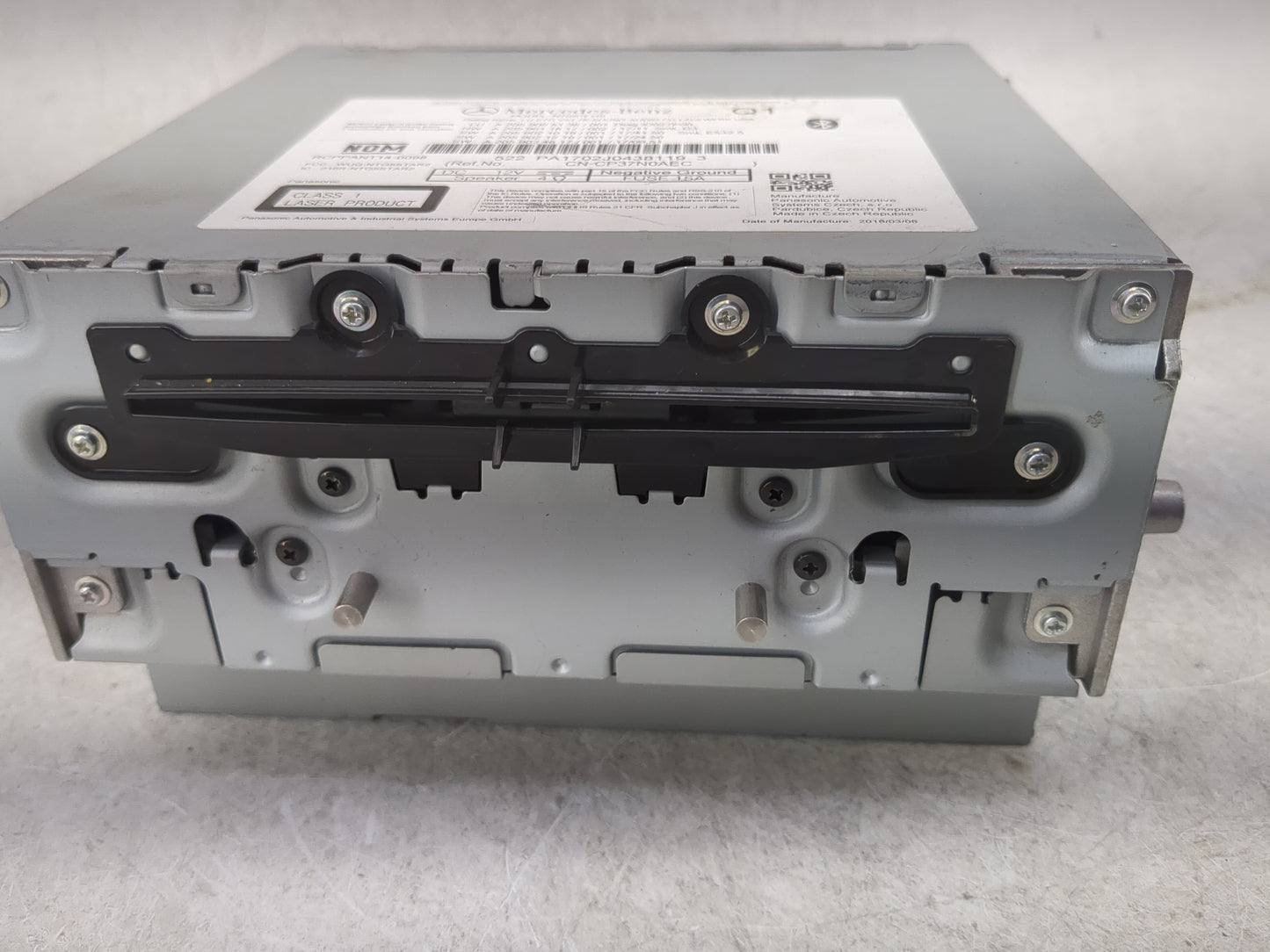 2018 Mercedes-Benz C-Class Radio AM FM Cd Player Receiver Replacement P/N:A2059005136 A2059011817, A2059021019 Fits Fits 201