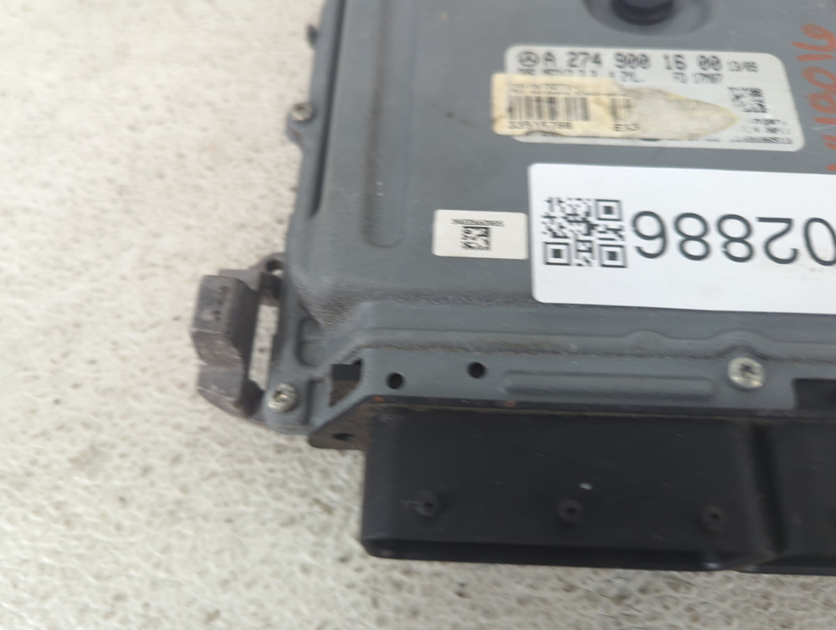 2018 Mercedes-Benz C-Class PCM Engine Control Computer ECU ECM PCU OEM P/N:A2749001600 MED17.7.2 Fits Fits 2016 2017 2019 20