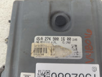 2018 Mercedes-Benz C-Class PCM Engine Control Computer ECU ECM PCU OEM P/N:A2749001600 MED17.7.2 Fits Fits 2016 2017 2019 20