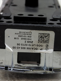 2018 Mercedes-Benz C250 Master Power Window Switch Replacement Driver Side Left P/N:DCA1669054300 A1669054300 Fits OEM Used 