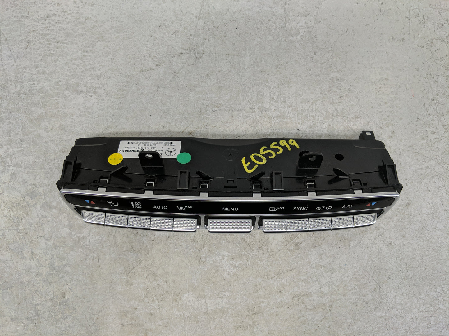 2015-2019 Mercedes-Benz C300 Climate Control Module Temperature AC/Heater Replacement Fits Fits 2015 2016 2017 2018 2019 OEM