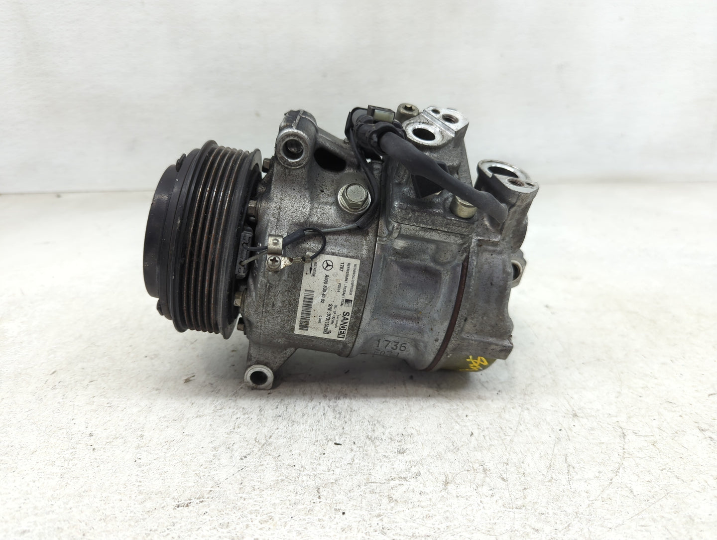 2017-2021 Mercedes-benz C300 Air Conditioning A/c Ac Compressor Oem - Oemusedautoparts1.com