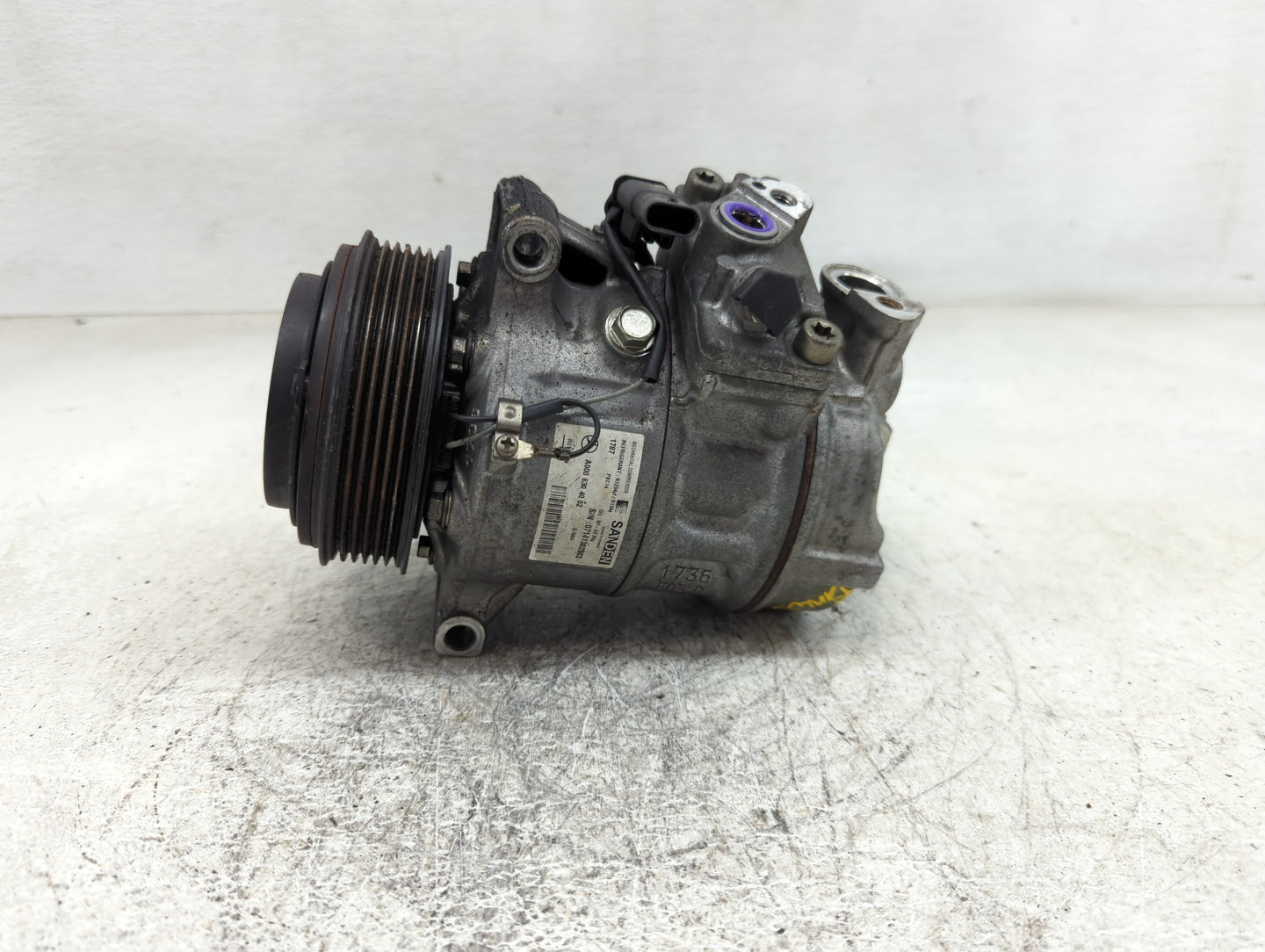 2017-2021 Mercedes-benz C300 Air Conditioning A/c Ac Compressor Oem - Oemusedautoparts1.com