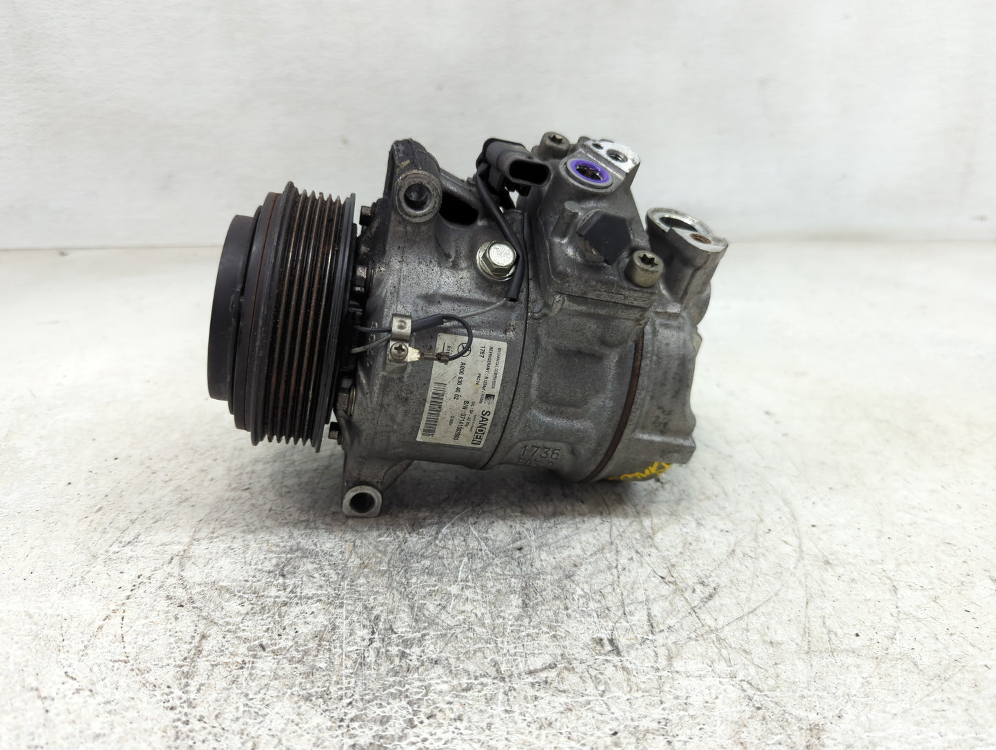 2017-2021 Mercedes-benz C300 Air Conditioning A/c Ac Compressor Oem - Oemusedautoparts1.com