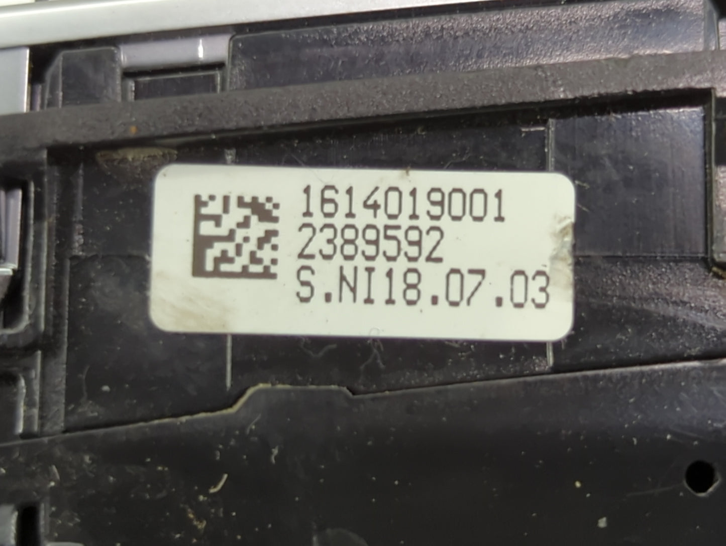 2015-2019 Mercedes-Benz C300 Climate Control Module Temperature AC/Heater Replacement P/N:1614019001 2389592 Fits OEM Used A