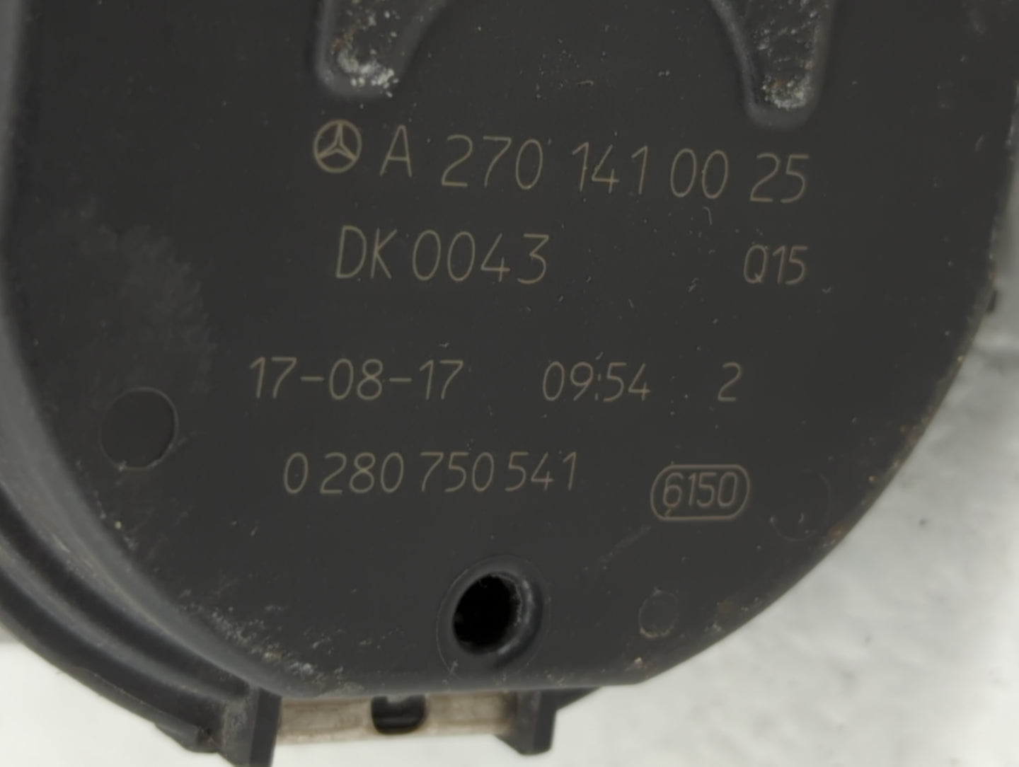 2015-2018 Mercedes-Benz C300 Throttle Body P/N:A 270 141 00 25 2701410025 Fits Fits 2013 2014 2015 2016 2017 2018 2019 2020 