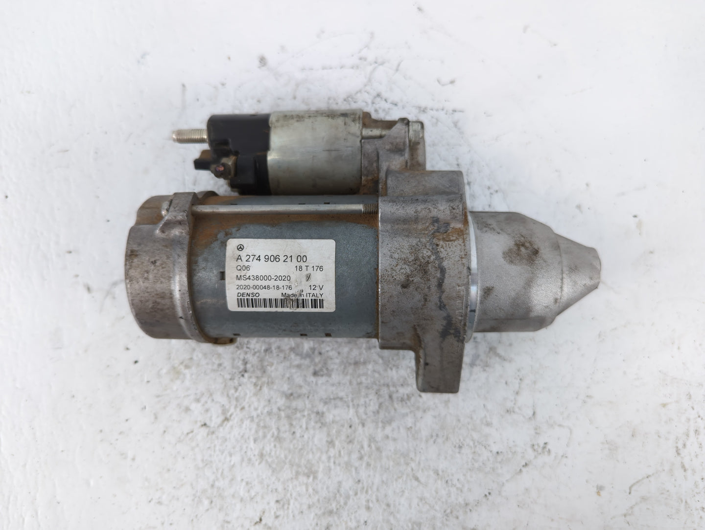 2015-2018 Mercedes-Benz C300 Car Starter Motor Solenoid OEM P/N:a 274 906 21 00 Fits Fits 2015 2016 2017 2018 2019 2020 2021