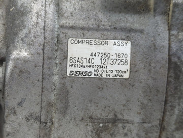 2017-2019 Mercedes-benz Cla250 Air Conditioning A/c Ac Compressor Oem