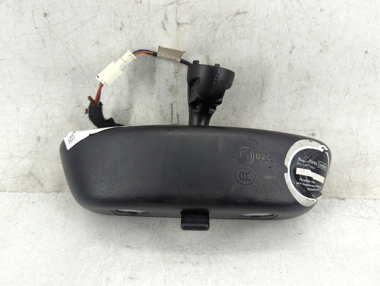 2014-2019 Mercedes-Benz Cla250 Interior Rear View Mirror Replacement OEM P/N:E11026531 Fits OEM Used Auto Parts - Oemusedaut
