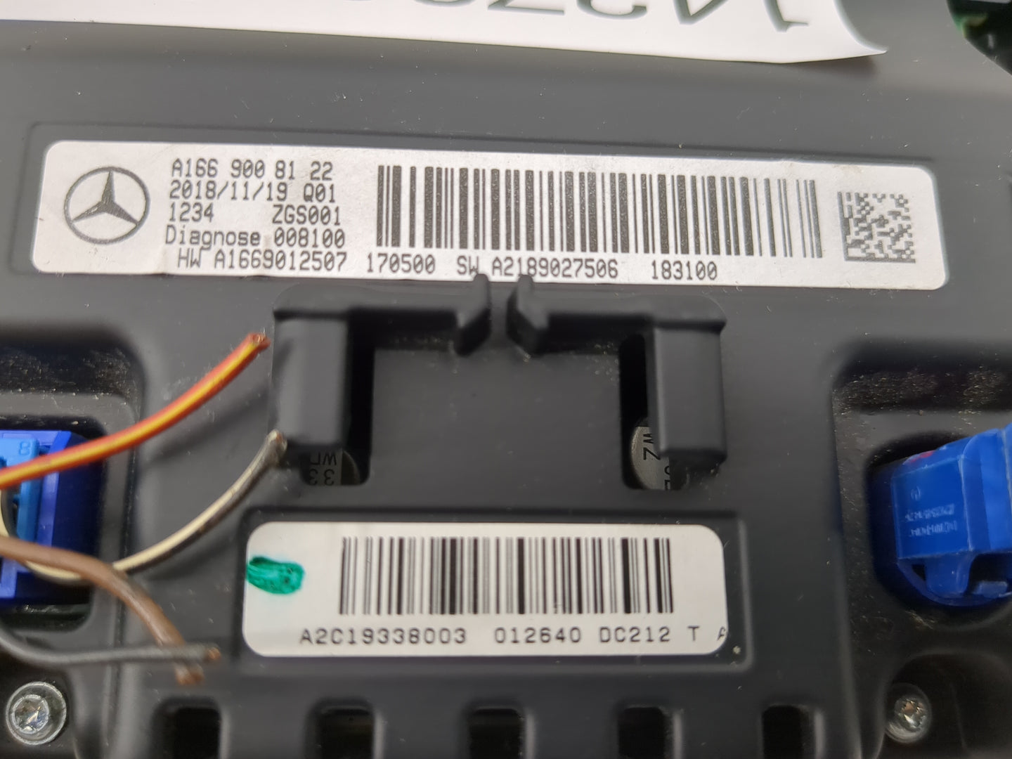 2017-2019 Mercedes-benz Cla250 Information Display Screen - Oemusedautoparts1.com