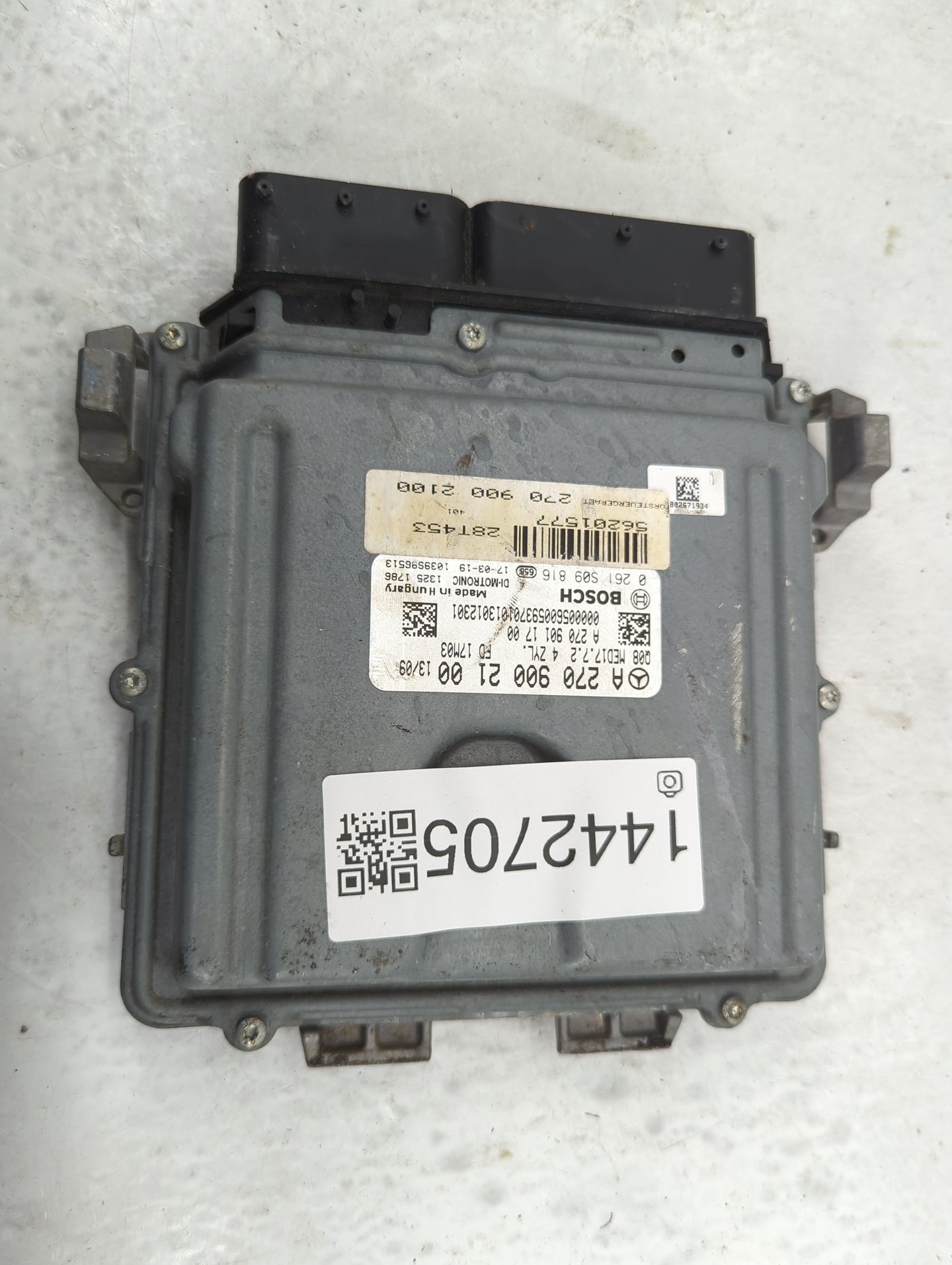 2014-2019 Mercedes-Benz Cla250 PCM Engine Control Computer ECU ECM PCU OEM P/N:A2709002100 0261S09816 Fits OEM Used Auto Par