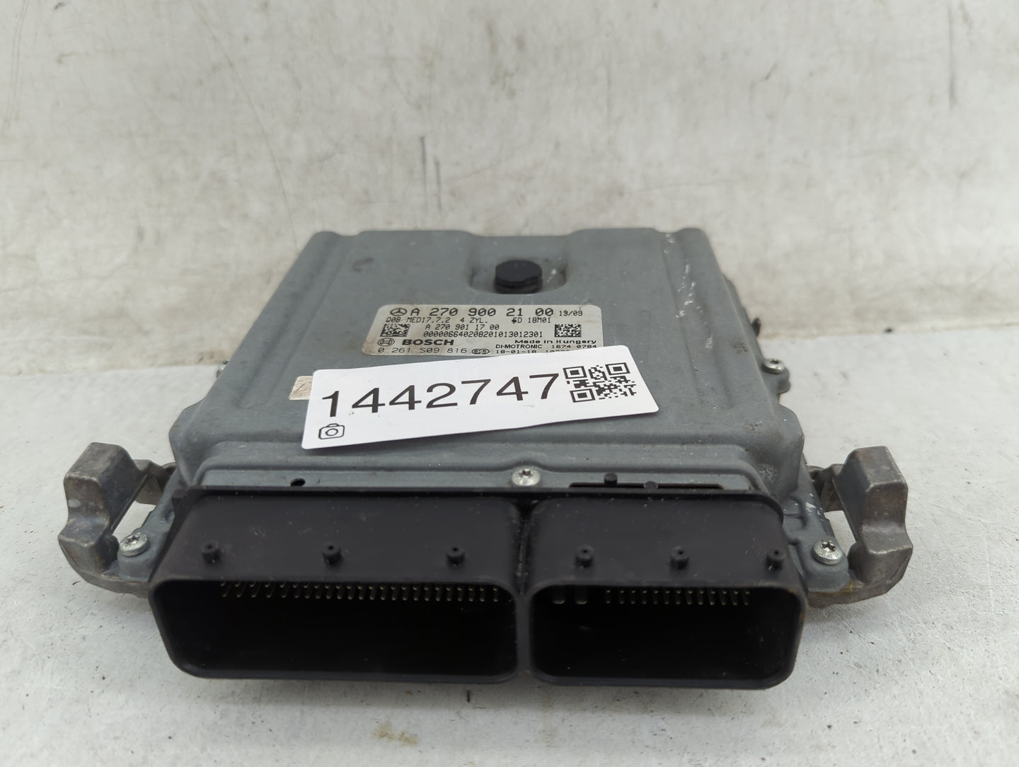 2014-2019 Mercedes-Benz Cla250 PCM Engine Control Computer ECU ECM PCU OEM P/N:A2709002100 A2709011700 Fits OEM Used Auto Pa