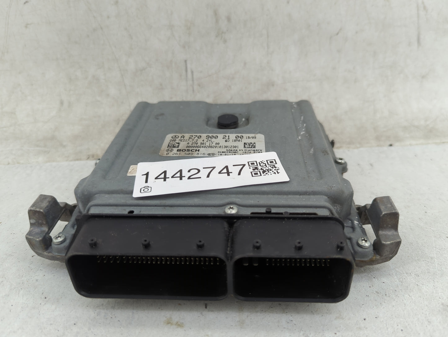 2014-2019 Mercedes-Benz Cla250 PCM Engine Control Computer ECU ECM PCU OEM P/N:A2709002100 A2709011700 Fits OEM Used Auto Pa