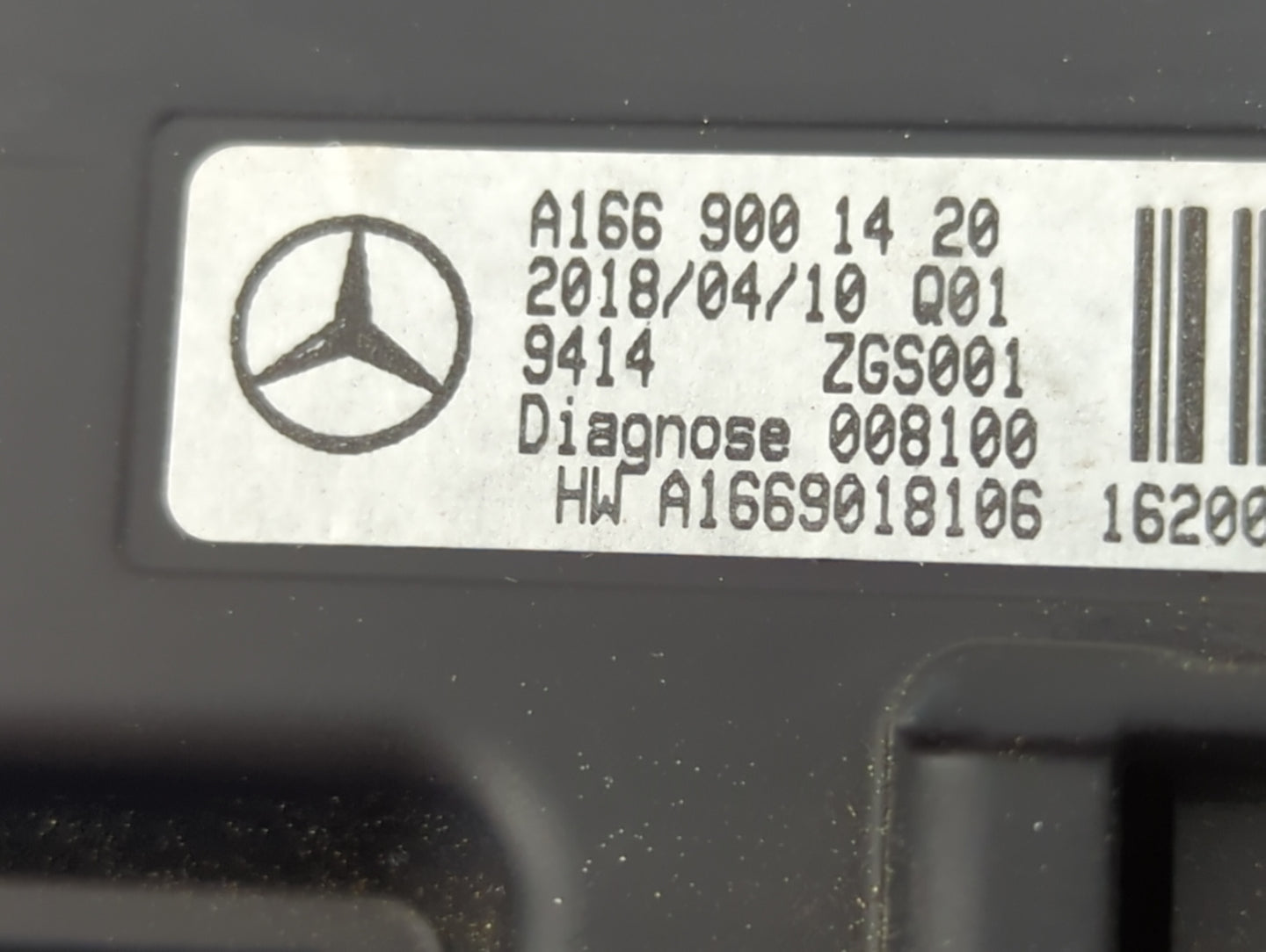 2017-2019 Mercedes-benz Cla250 Information Display Screen - Oemusedautoparts1.com
