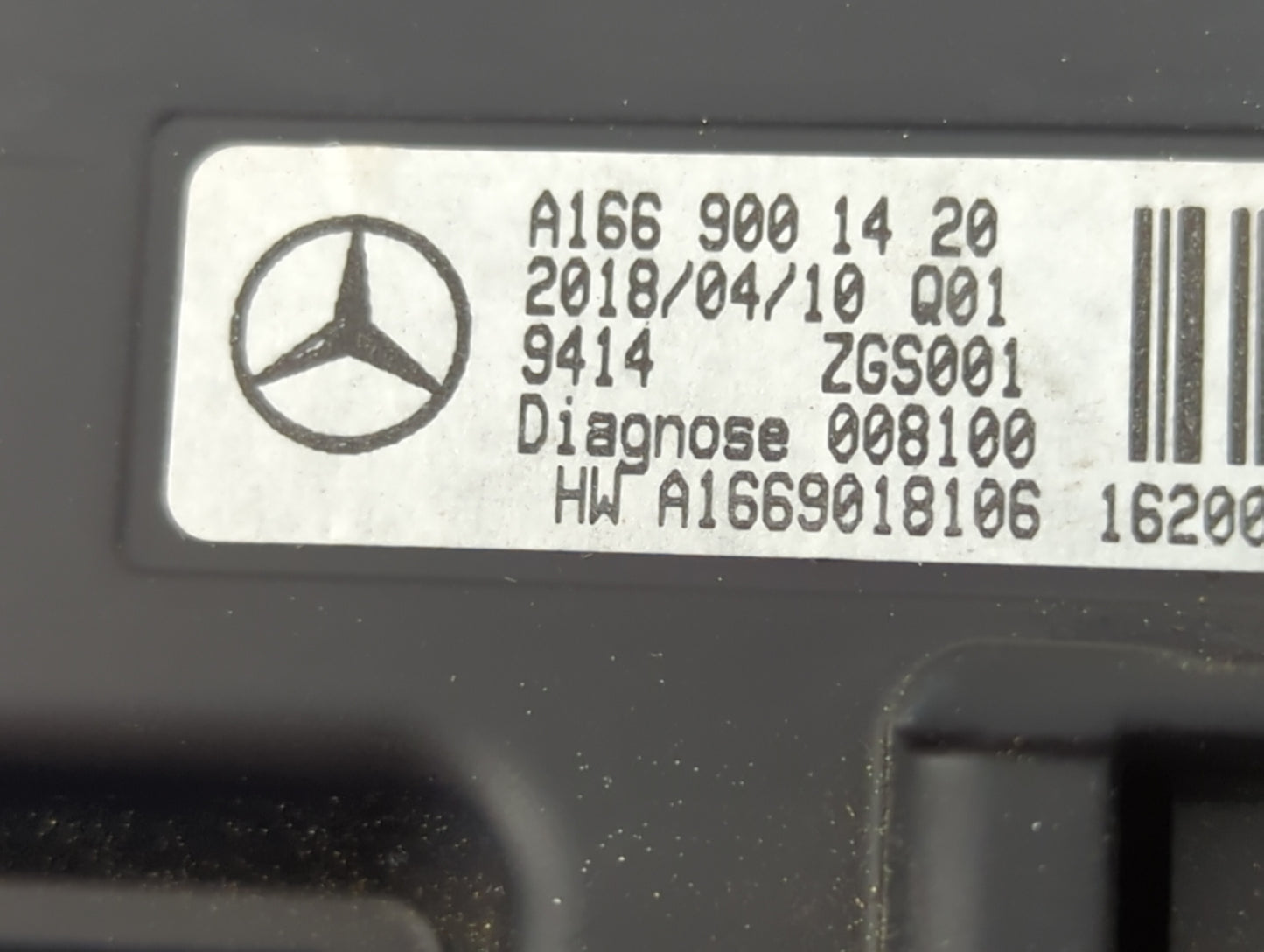 2017-2019 Mercedes-benz Cla250 Information Display Screen - Oemusedautoparts1.com