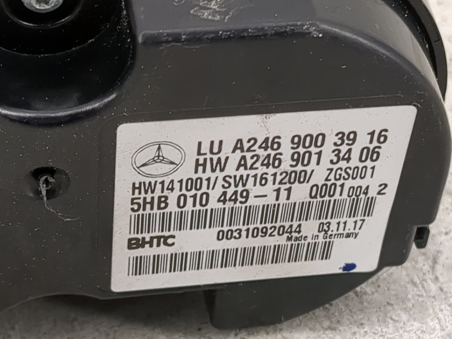 2014-2019 Mercedes-Benz Cla250 Climate Control Module Temperature AC/Heater Replacement P/N:A246 901 34 06 A246 900 39 16 Fi