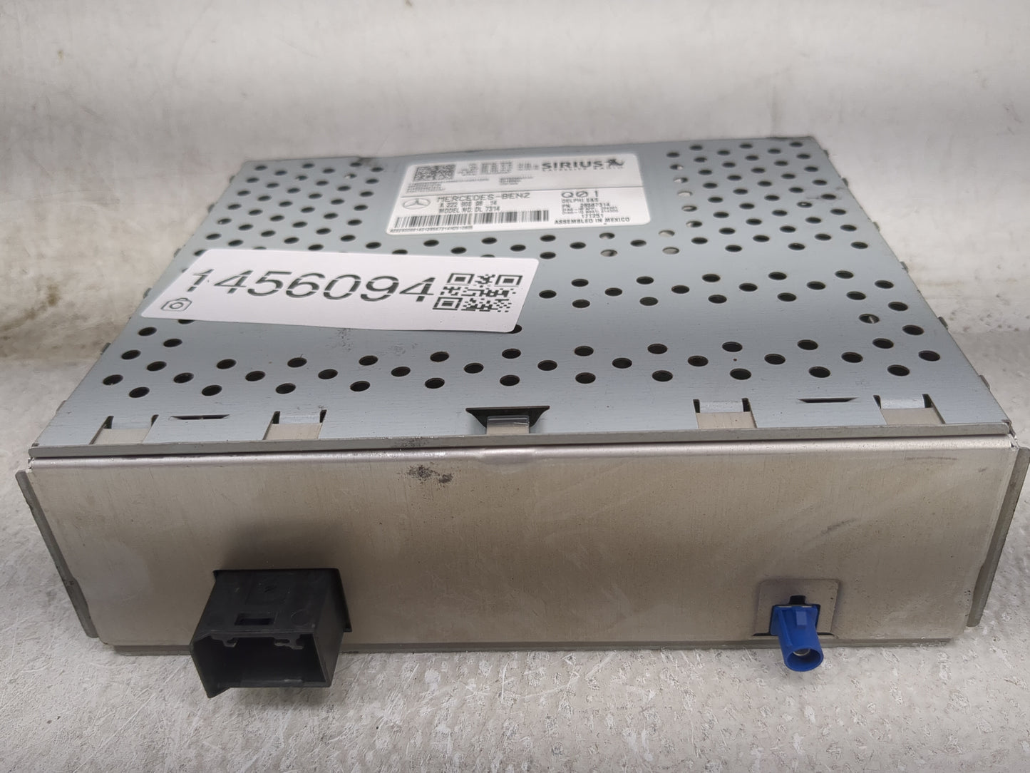 2015-2019 Mercedes-Benz Cla250 Radio AM FM Cd Player Receiver Replacement P/N:A 222 900 98 14 Fits OEM Used Auto Parts - Oem