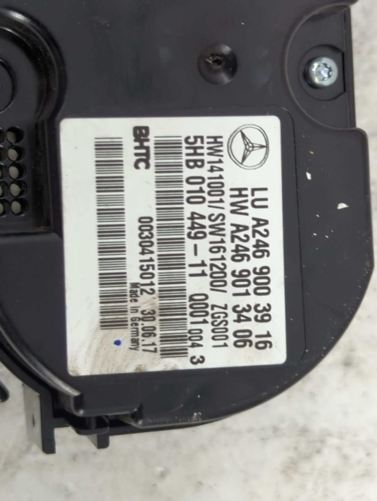 2014-2019 Mercedes-Benz Cla250 Climate Control Module Temperature AC/Heater Replacement P/N:A2469003916 A2469013406 Fits OEM