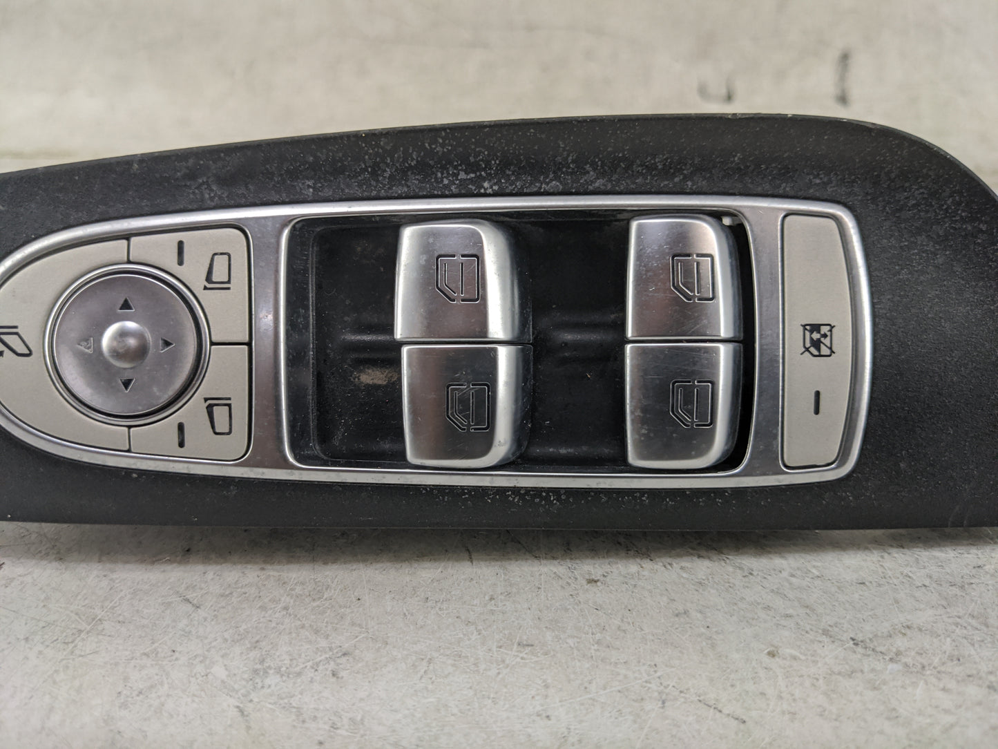 2018 Mercedes-Benz E-Class Master Power Window Switch Replacement Driver Side Left P/N:48 03 9051 Fits Fits 2017 2019 2020 O