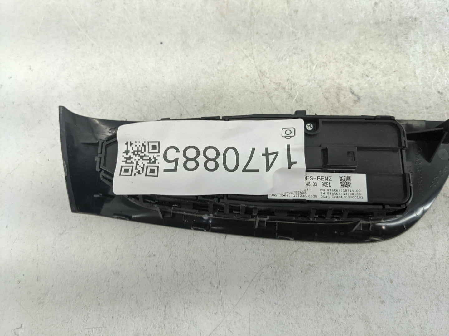 2018 Mercedes-Benz E-Class Master Power Window Switch Replacement Driver Side Left P/N:48 03 9051 Fits Fits 2017 2019 2020 O