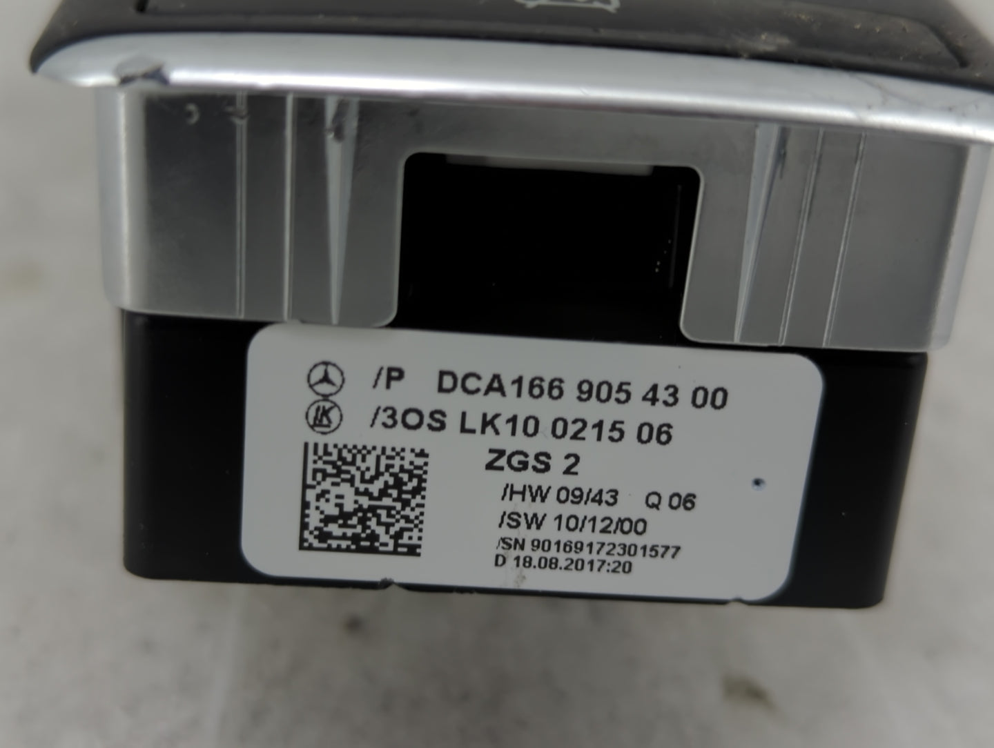 2015-2020 Mercedes-Benz Gla250 Master Power Window Switch Replacement Driver Side Left Fits OEM Used Auto Parts - Oemusedaut