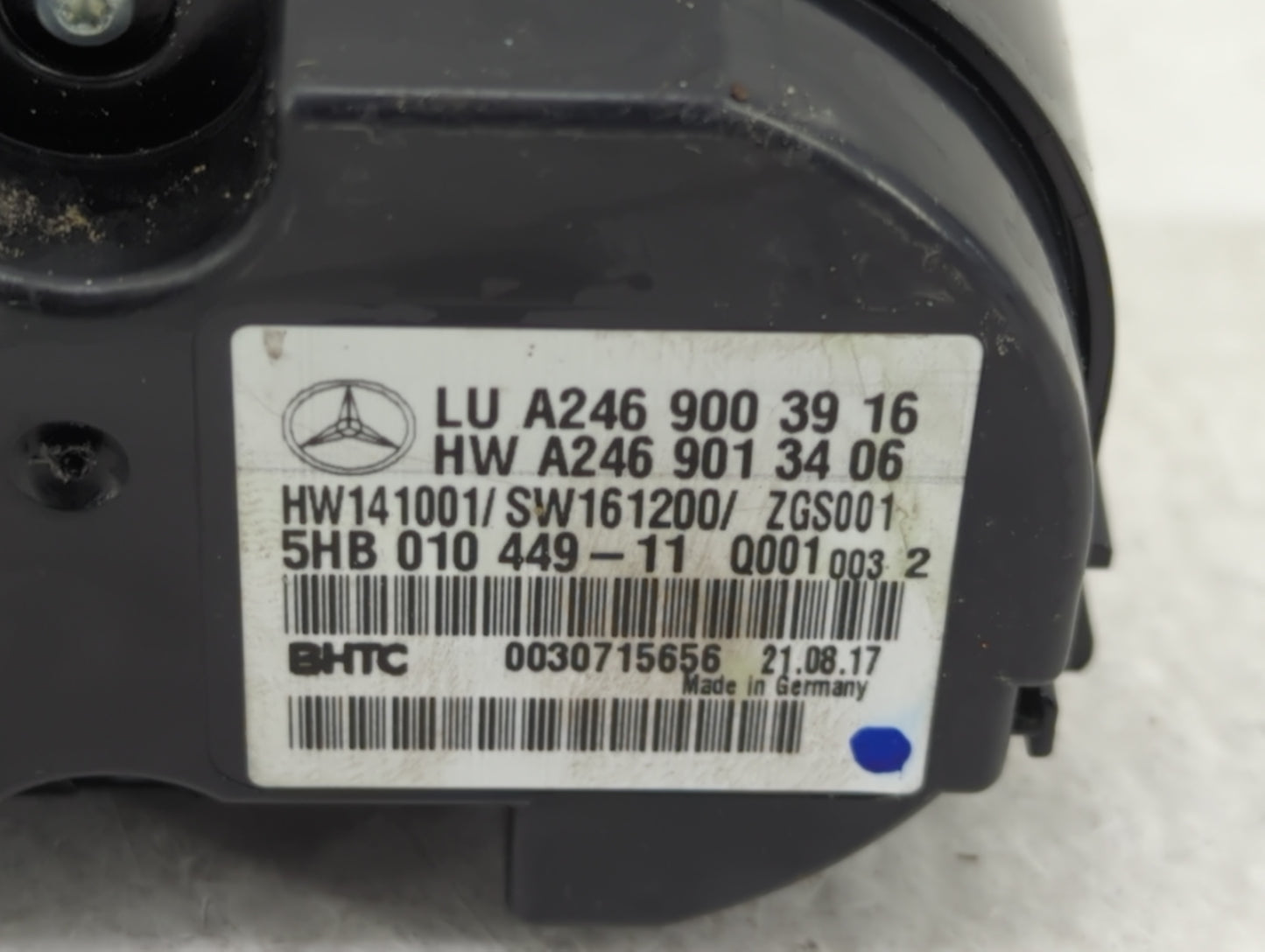 2015-2020 Mercedes-Benz Gla250 Climate Control Module Temperature AC/Heater Replacement Fits OEM Used Auto Parts - Oemusedau