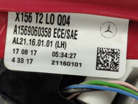 2015-2020 Mercedes-Benz Gla250 Tail Light Assembly Driver Left OEM Fits Fits 2015 2016 2017 2018 2019 2020 OEM Used Auto Par
