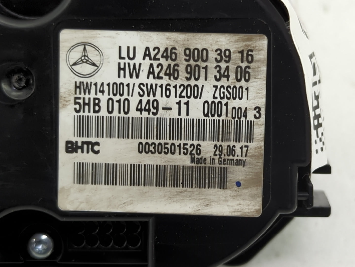 2015-2020 Mercedes-Benz Gla250 Climate Control Module Temperature AC/Heater Replacement Fits OEM Used Auto Parts - Oemusedau