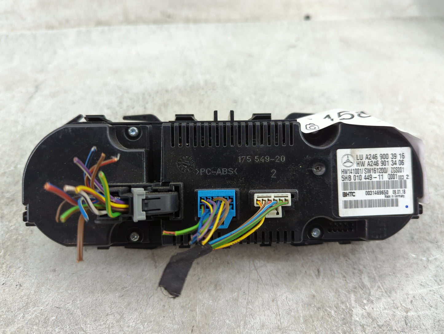 2015-2020 Mercedes-Benz Gla250 Climate Control Module Temperature AC/Heater Replacement P/N:A246 901 34 06 A246 900 39 16 Fi