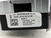2015-2020 Mercedes-Benz Gla250 Master Power Window Switch Replacement Driver Side Left P/N:DCA166 905 43 00 Fits OEM Used Au