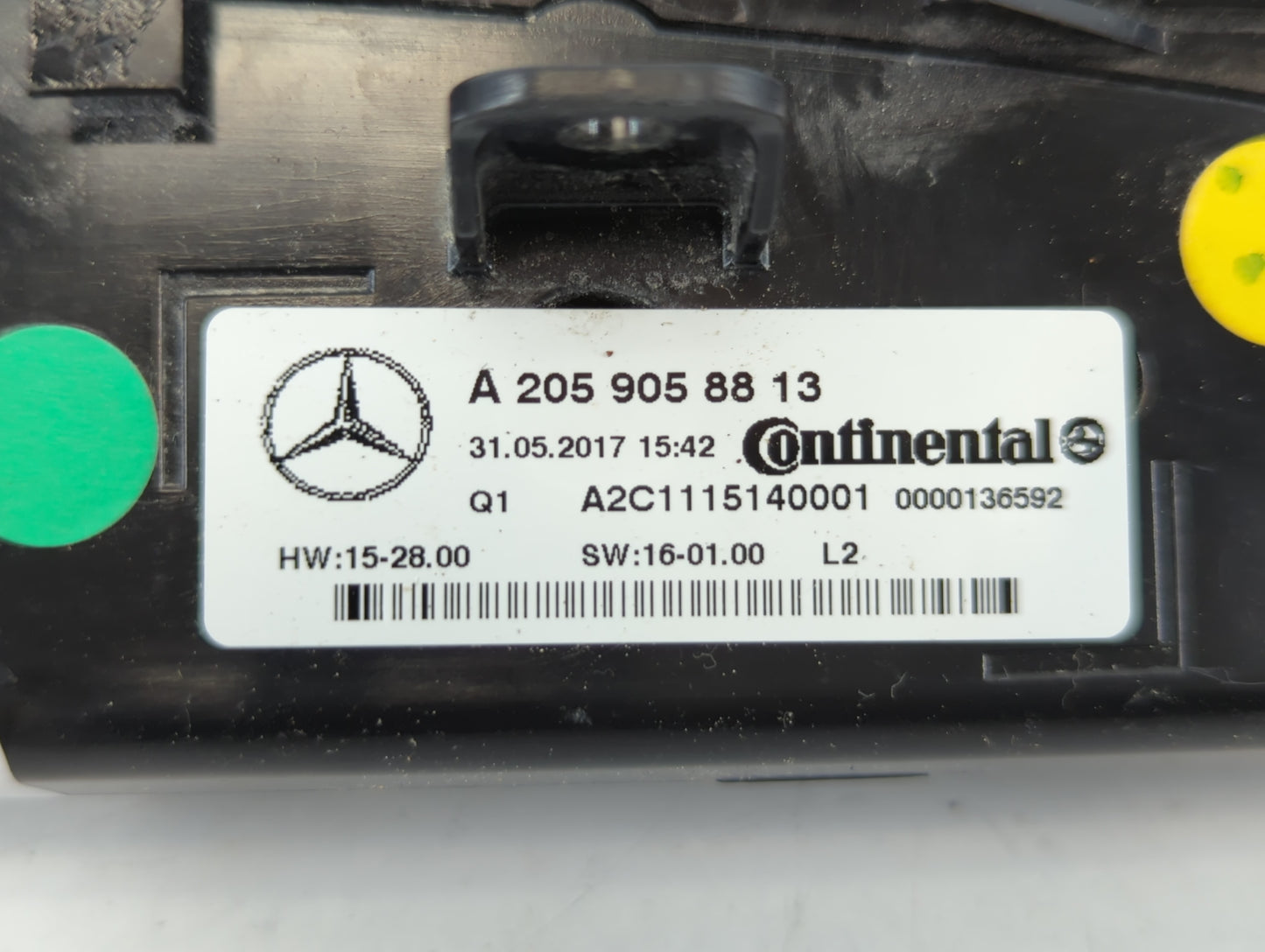 2018-2019 Mercedes-Benz Glc300 Climate Control Module Temperature AC/Heater Replacement P/N:A 205 905 88 13 Fits Fits 2018 2
