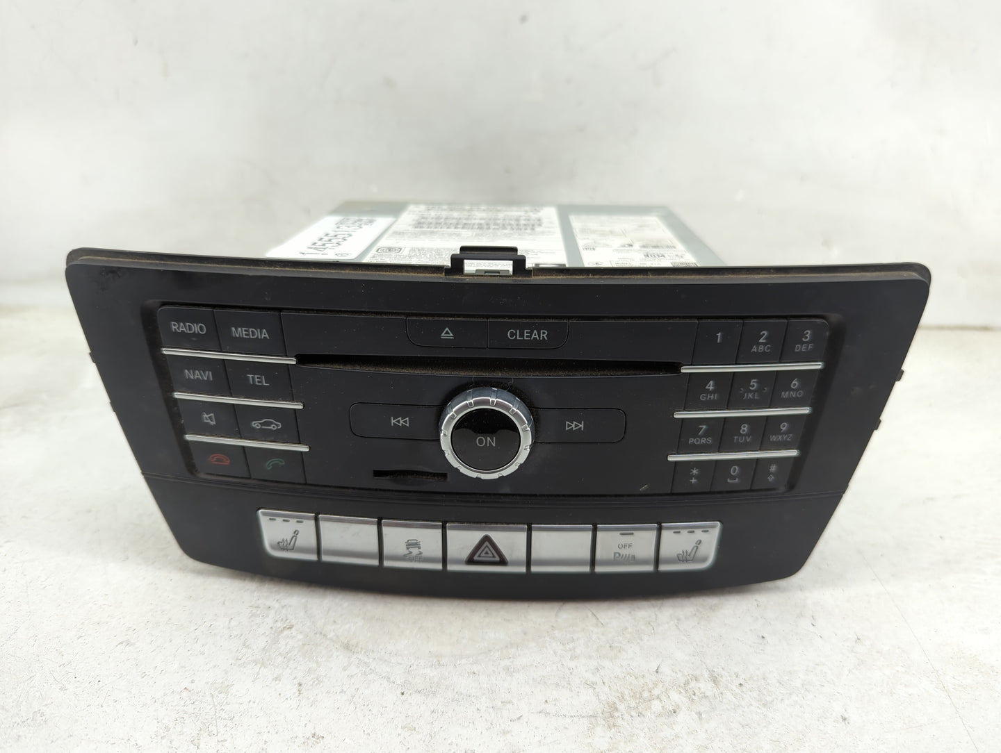 2018-2019 Mercedes-Benz Gle350 Radio AM FM Cd Player Receiver Replacement P/N:A 166 900 56 20 Fits Fits 2018 2019 OEM Used A