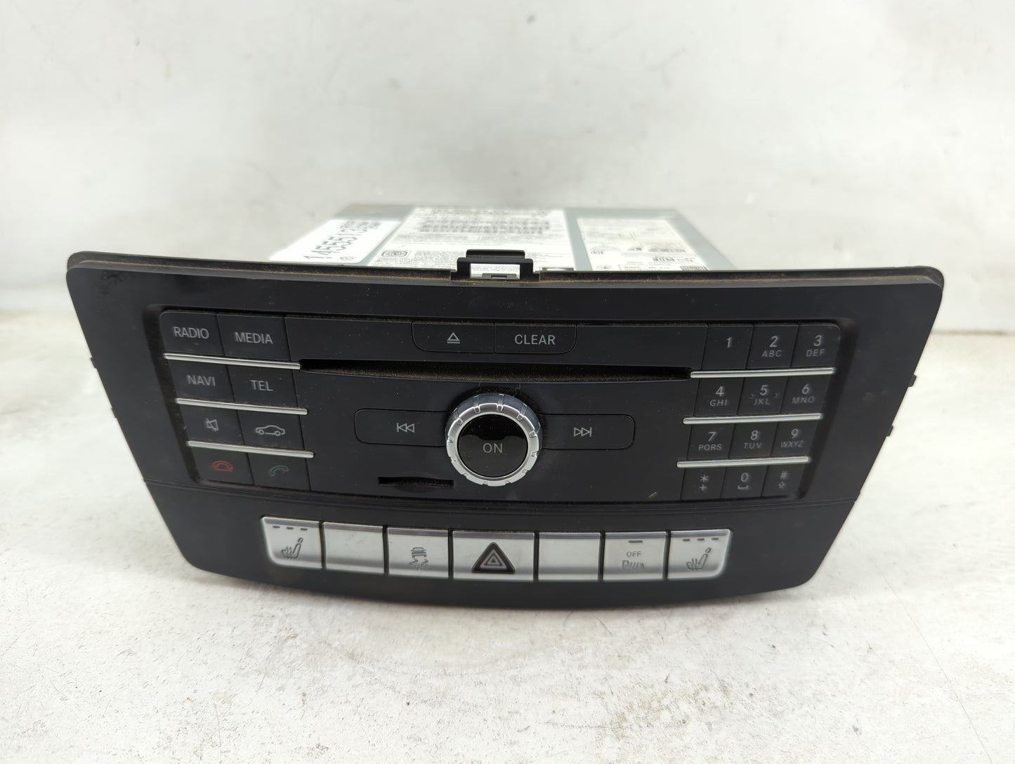 2018-2019 Mercedes-Benz Gle350 Radio AM FM Cd Player Receiver Replacement P/N:A 166 900 56 20 Fits Fits 2018 2019 OEM Used A