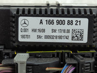 2018-2019 Mercedes-Benz Gle350 Climate Control Module Temperature AC/Heater Replacement P/N:A 166 900 88 21 Fits Fits 2018 2