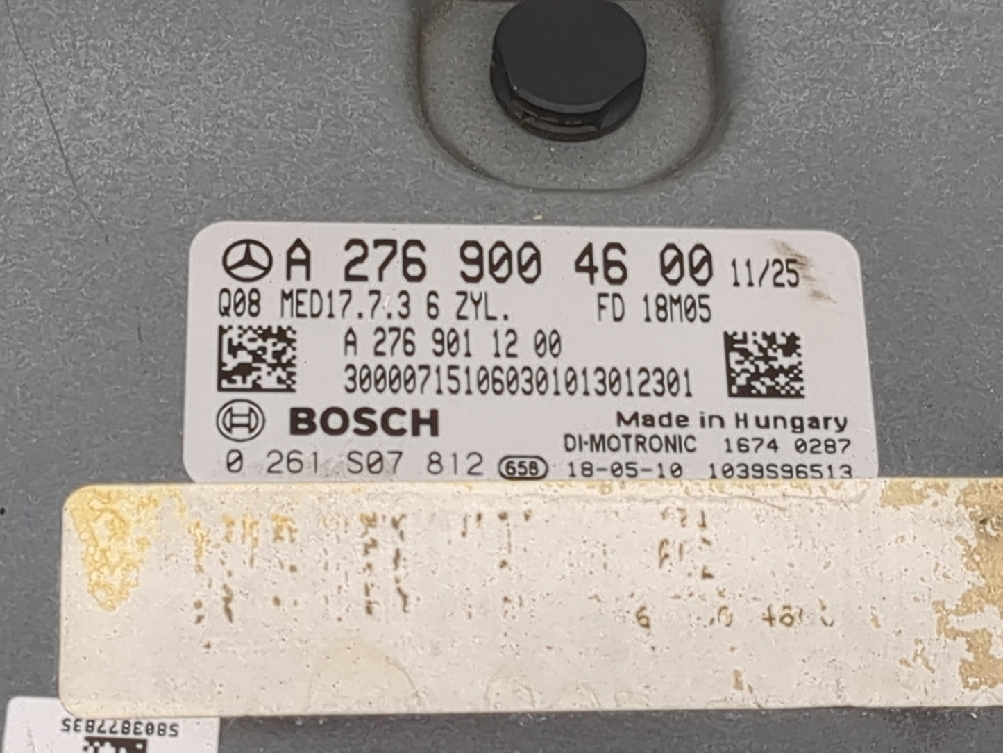 2016-2018 Mercedes-Benz Gle350 PCM Engine Control Computer ECU ECM PCU OEM P/N:A 276 900 46 00 Fits Fits 2014 2015 2016 2017