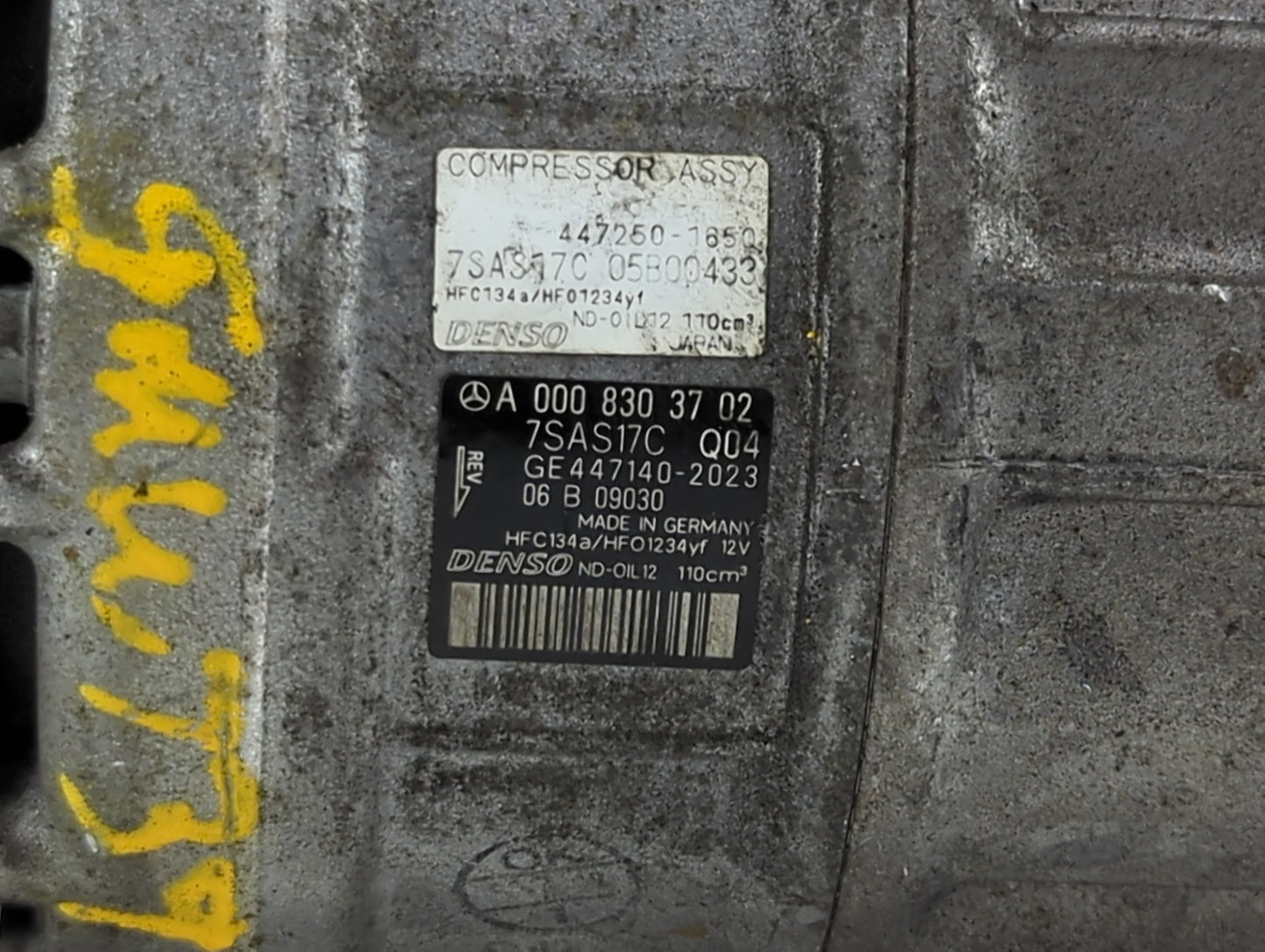 2017-2019 Mercedes-benz Gle400 Air Conditioning A/c Ac Compressor Oem - Oemusedautoparts1.com