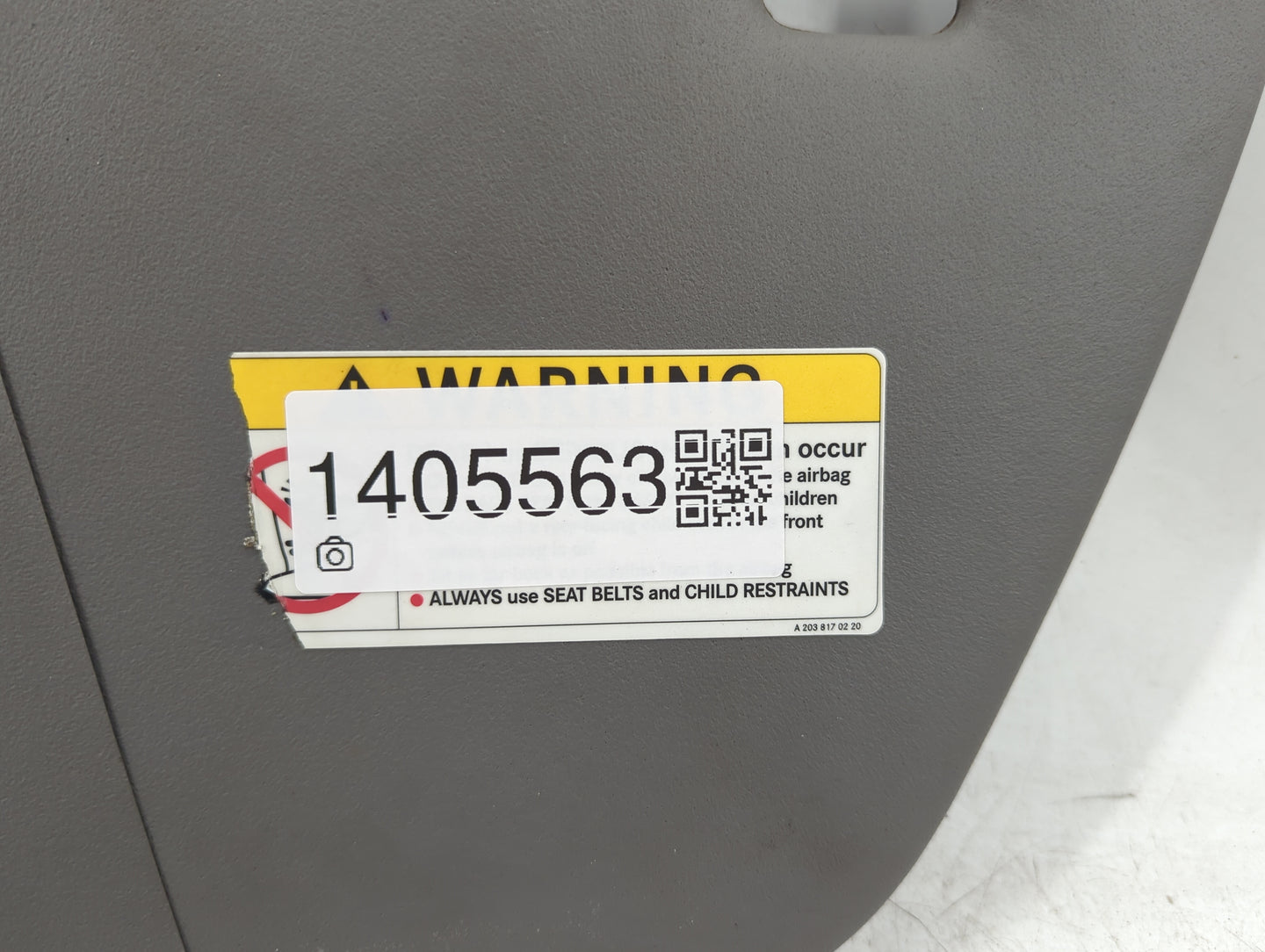 2018 Mercedes-Benz Sprinter 2500 Sun Visor Shade Replacement Driver Left Mirror Fits OEM Used Auto Parts - Oemusedautoparts1