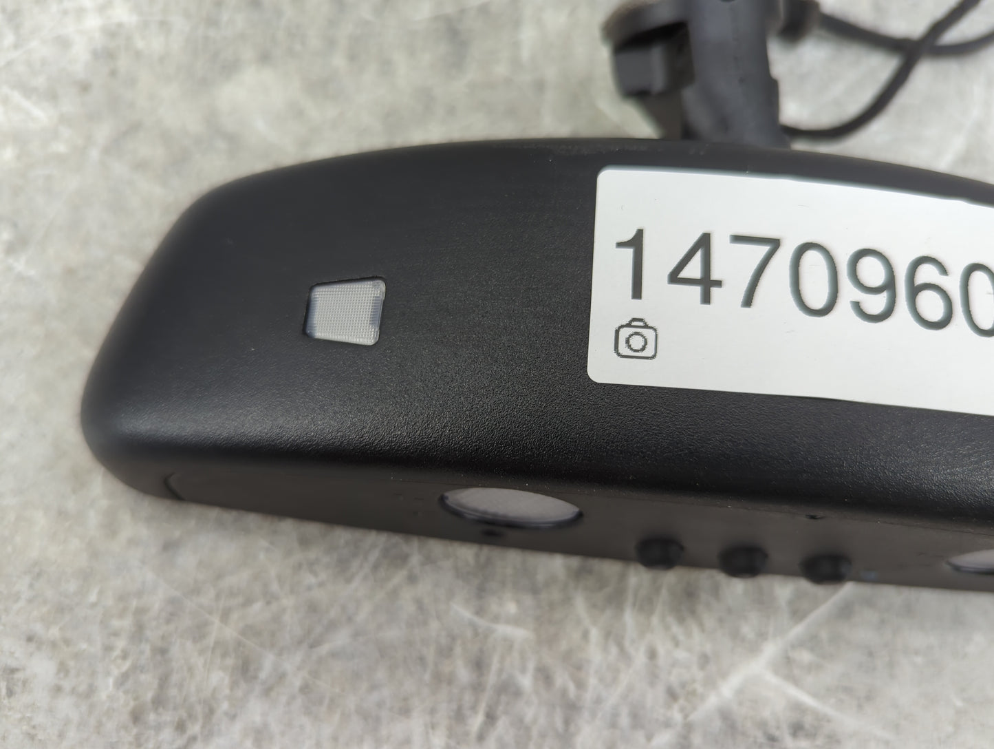 2018 Mercedes Glc300 Interior Rear View Mirror Replacement OEM P/N:026530 GNTX-822 Fits Fits 2016 2017 2019 OEM Used Auto Pa