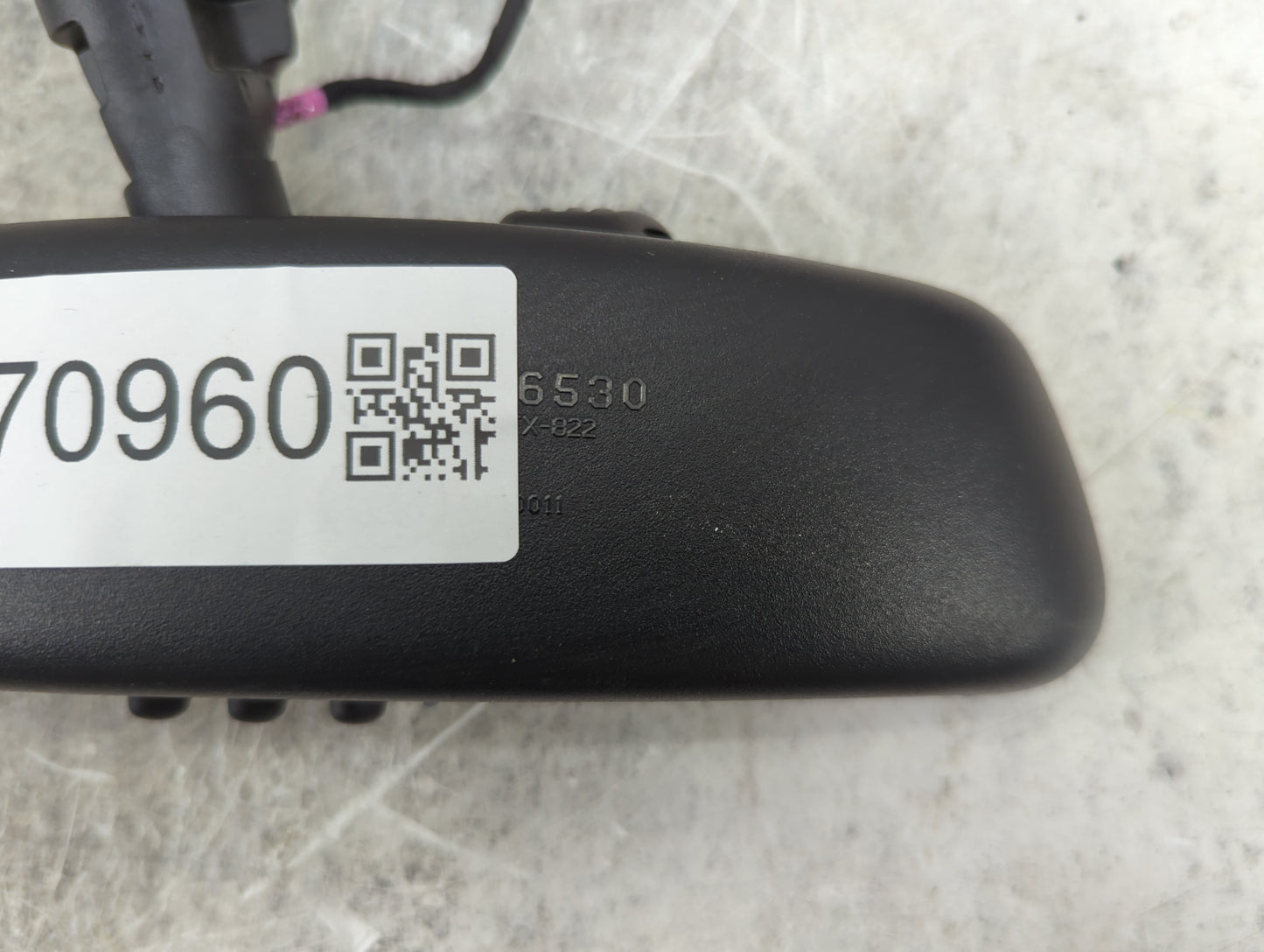 2018 Mercedes Glc300 Interior Rear View Mirror Replacement OEM P/N:026530 GNTX-822 Fits Fits 2016 2017 2019 OEM Used Auto Pa