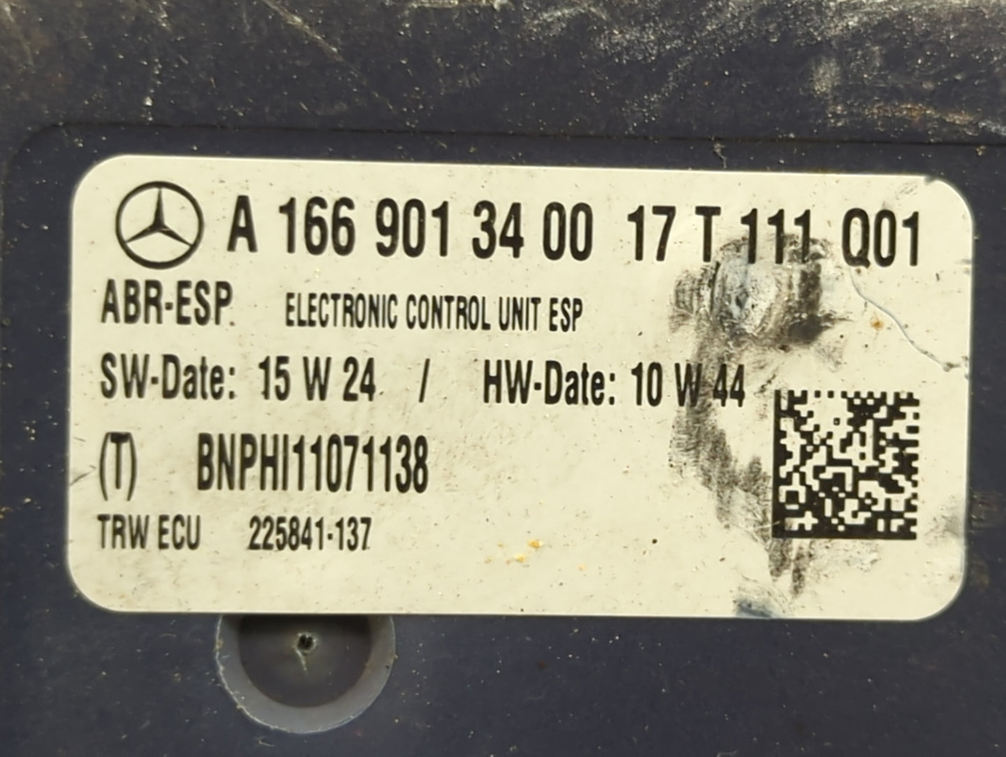 2018 Mercedes Gle350 ABS Pump Control Module Replacement P/N:A1661310600 A1664310600 Fits Fits 2017 2019 OEM Used Auto Parts