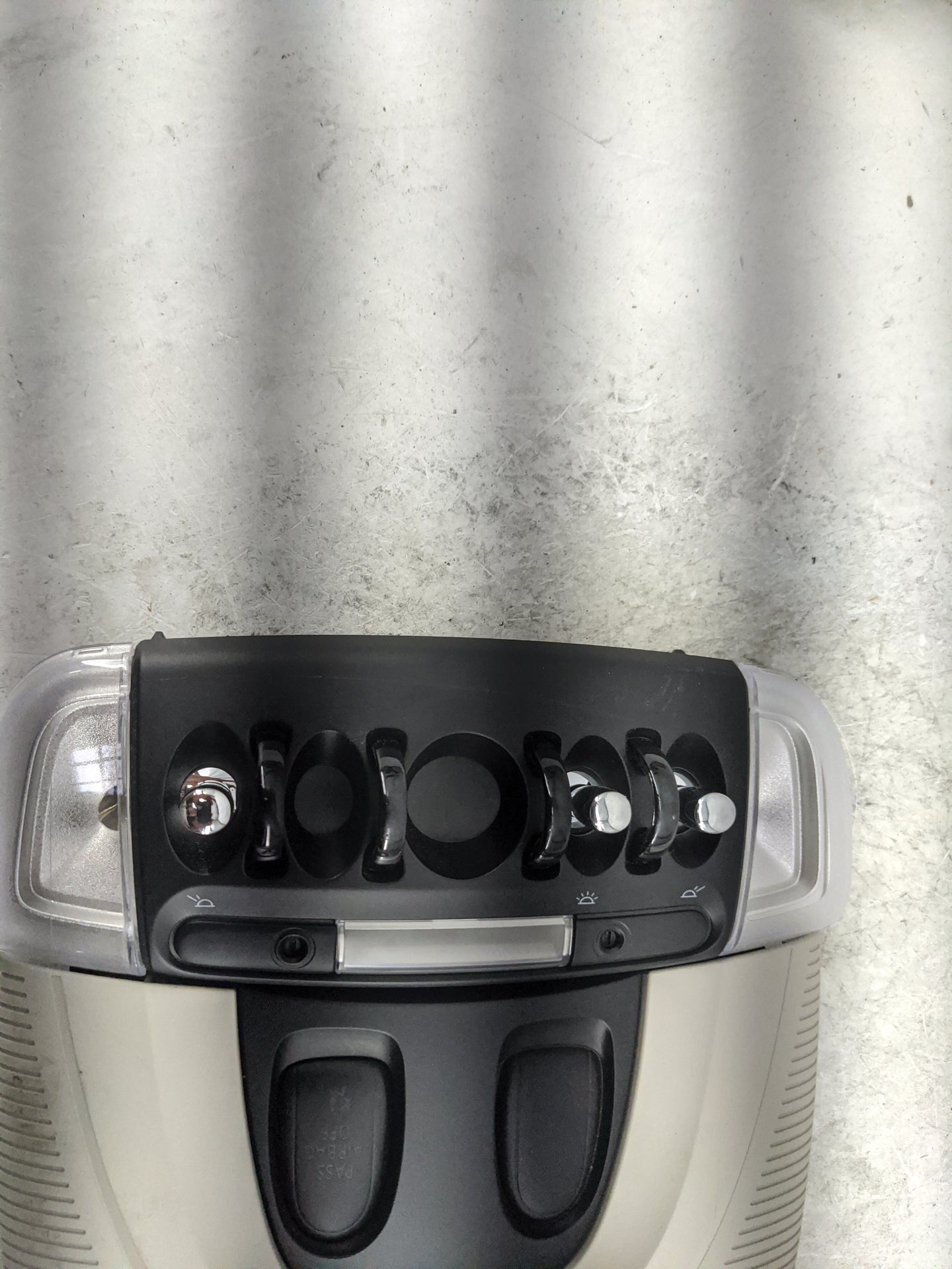 2018 Mini Cooper Overhead Roof Console Beige - Oemusedautoparts1.com