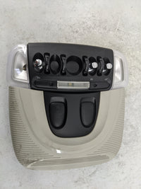 2018 Mini Cooper Overhead Roof Console Beige - Oemusedautoparts1.com