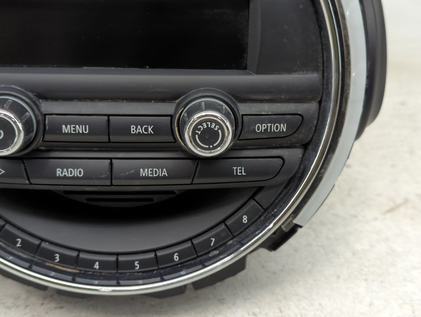 2016-2018 Mini Cooper Clubman Radio AM FM Cd Player Receiver Replacement P/N:6818047 Fits Fits 2016 2017 2018 OEM Used Auto 