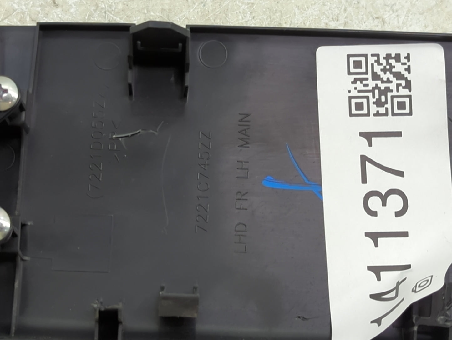 2018 Mitsubishi Eclipse Cross Master Power Window Switch Replacement Driver Side Left P/N:8608A323 Fits OEM Used Auto Parts 