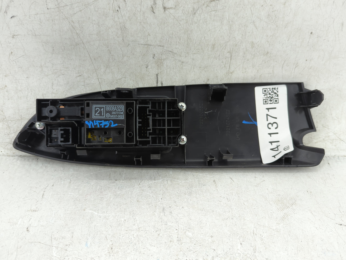 2018 Mitsubishi Eclipse Cross Master Power Window Switch Replacement Driver Side Left P/N:8608A323 Fits OEM Used Auto Parts 