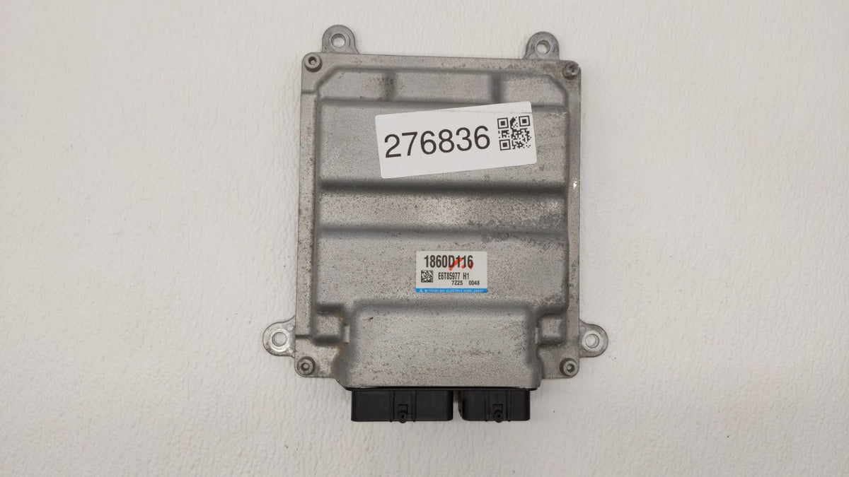 2018 Mitsubishi Eclipse Cross PCM Engine Control Computer ECU ECM PCU OEM P/N:1860D116 OEM Used Auto Parts - Oemusedautopart