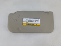 2014 Mitsubishi Mirage Sun Visor Shade Replacement Passenger Right Mirror Fits OEM Used Auto Parts - Oemusedautoparts1.com