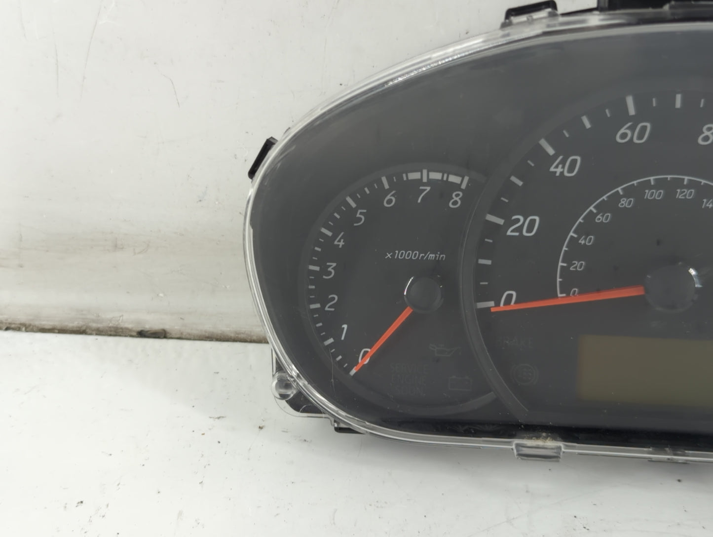 2018 Mitsubishi Mirage Instrument Cluster Speedometer Gauges P/N:8100C577 Fits OEM Used Auto Parts - Oemusedautoparts1.com